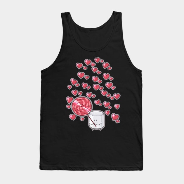 Lovely Marshmello Tank Top by Xoiston